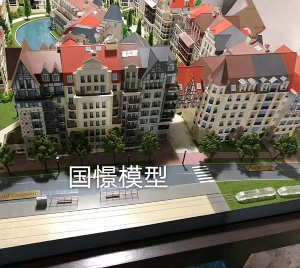 子洲县建筑模型